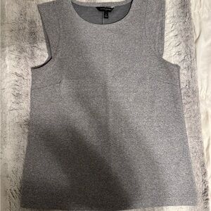 Gray Sleeveless Top